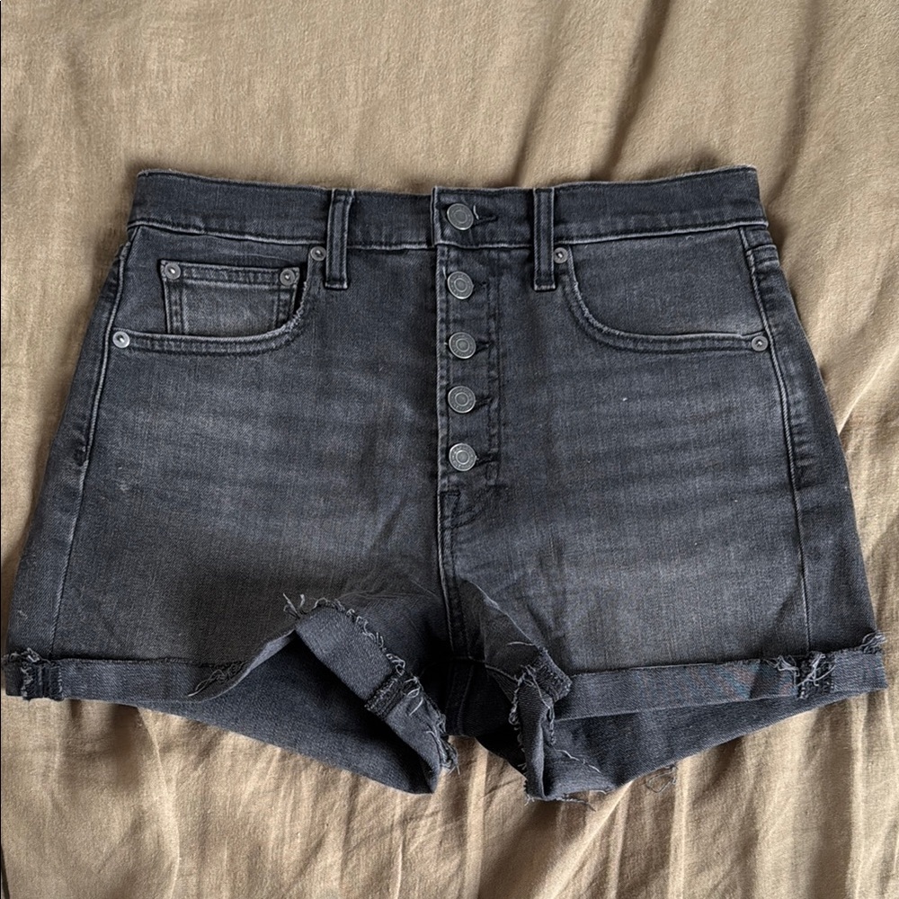 GAP Black Denim Shorts